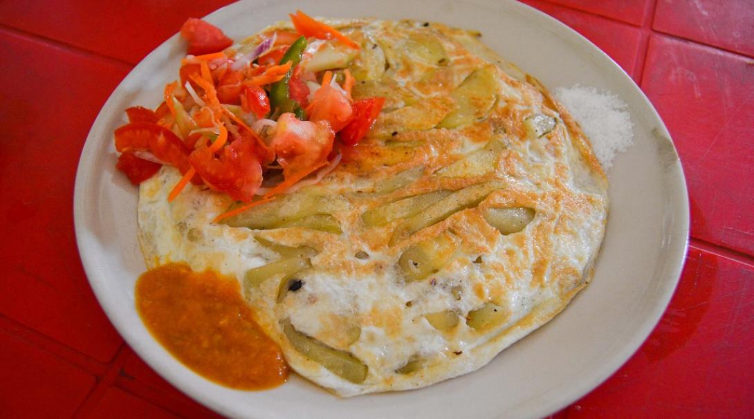 Chips Mayai/French Fries Omelette